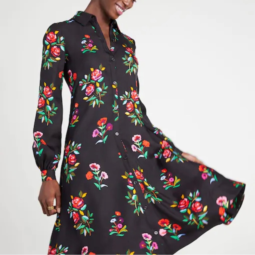 Kate Spade Floral Shirtdress
